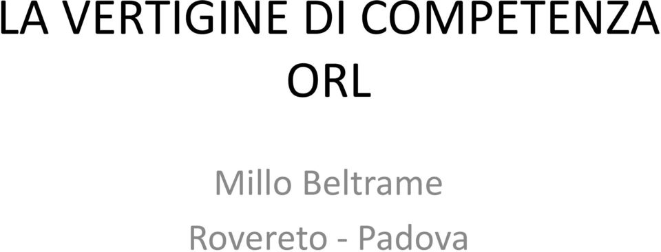 Millo Beltrame