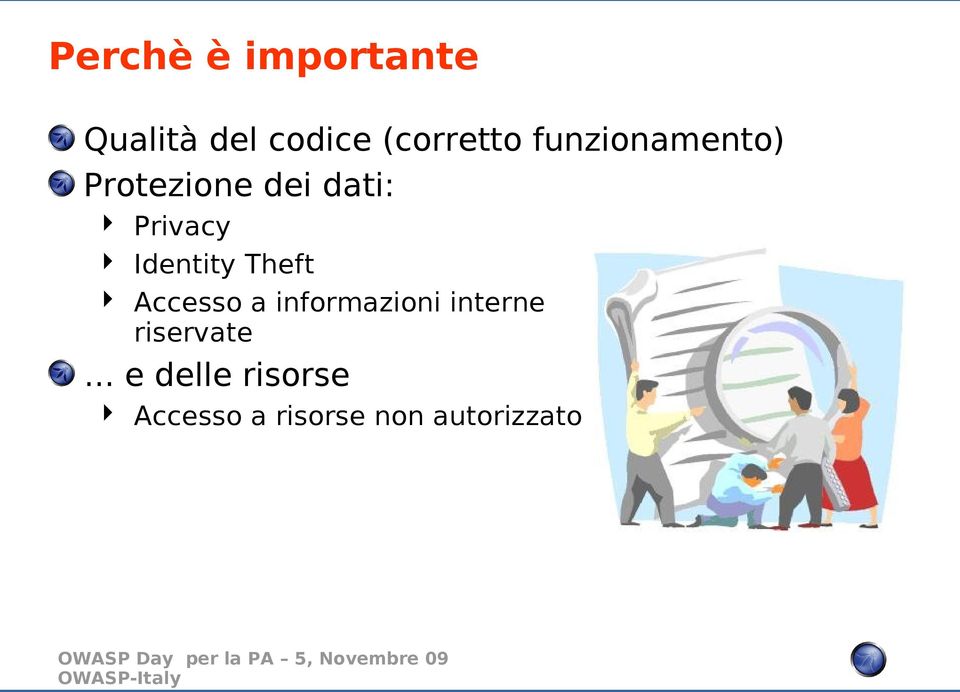 Identity Theft Accesso a informazioni interne