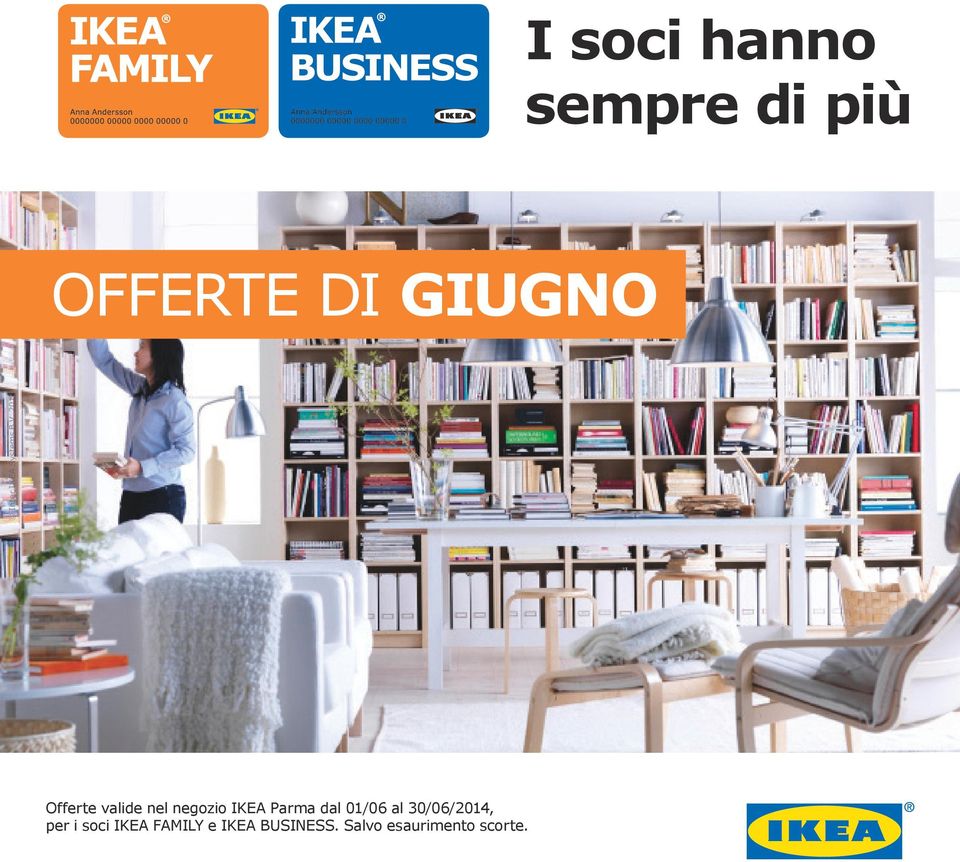 2013 Offerte valide nel negozio IKEA Parma dal