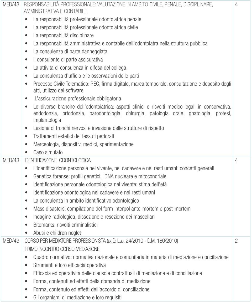 assicurativa La attività di consulenza in difesa del collega.