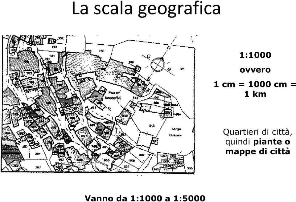 Quartieri di città, quindi