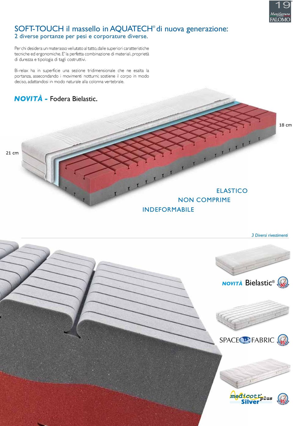 E la perfetta combinazione di materiali, proprietà di durezza e tipologia di tagli costruttivi.