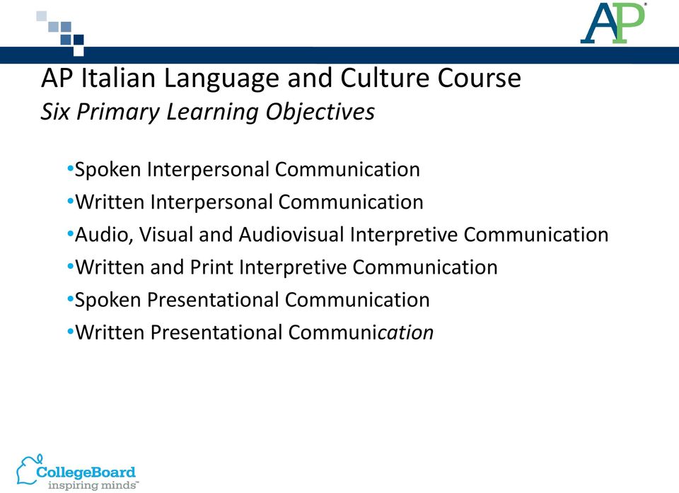 and Audiovisual Interpretive Communication Written and Print Interpretive