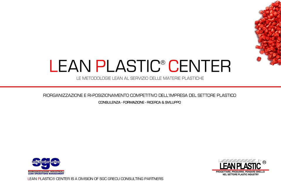 IMPRESA DEL SETTORE PLASTICO CONSULENZA - FORMAZIONE - RICERCA &