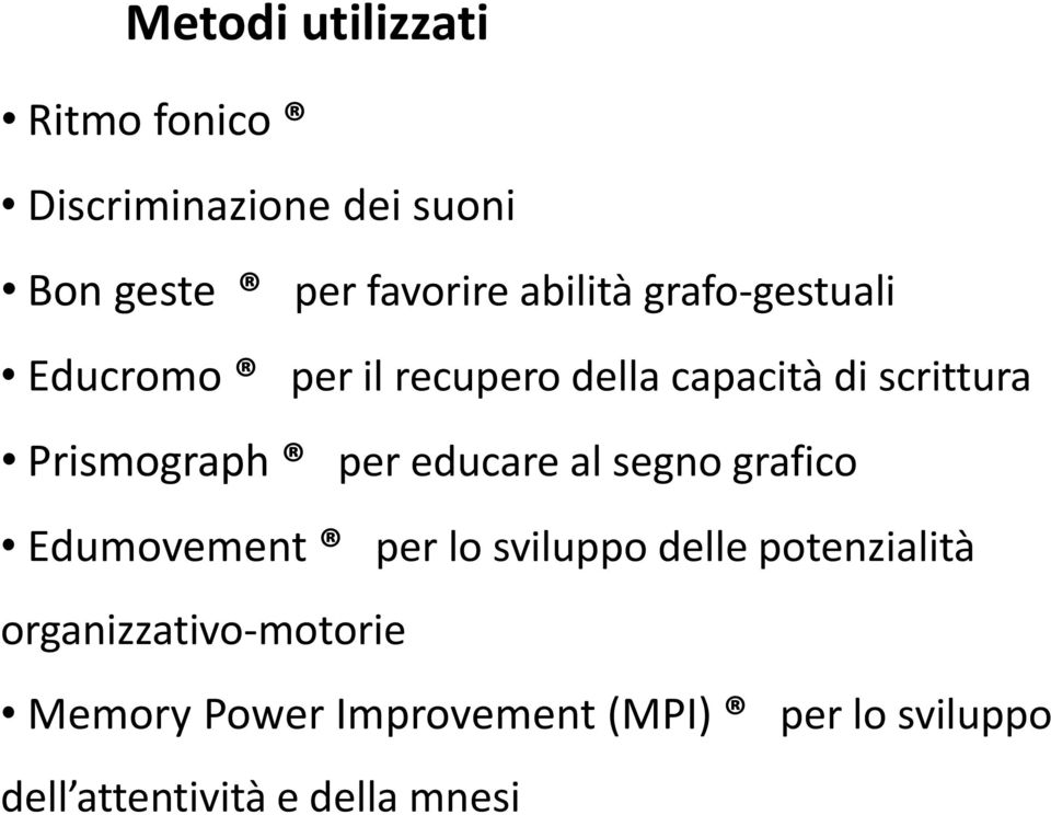 Prismograph per educare al segno grafico Edumovement per lo sviluppo delle