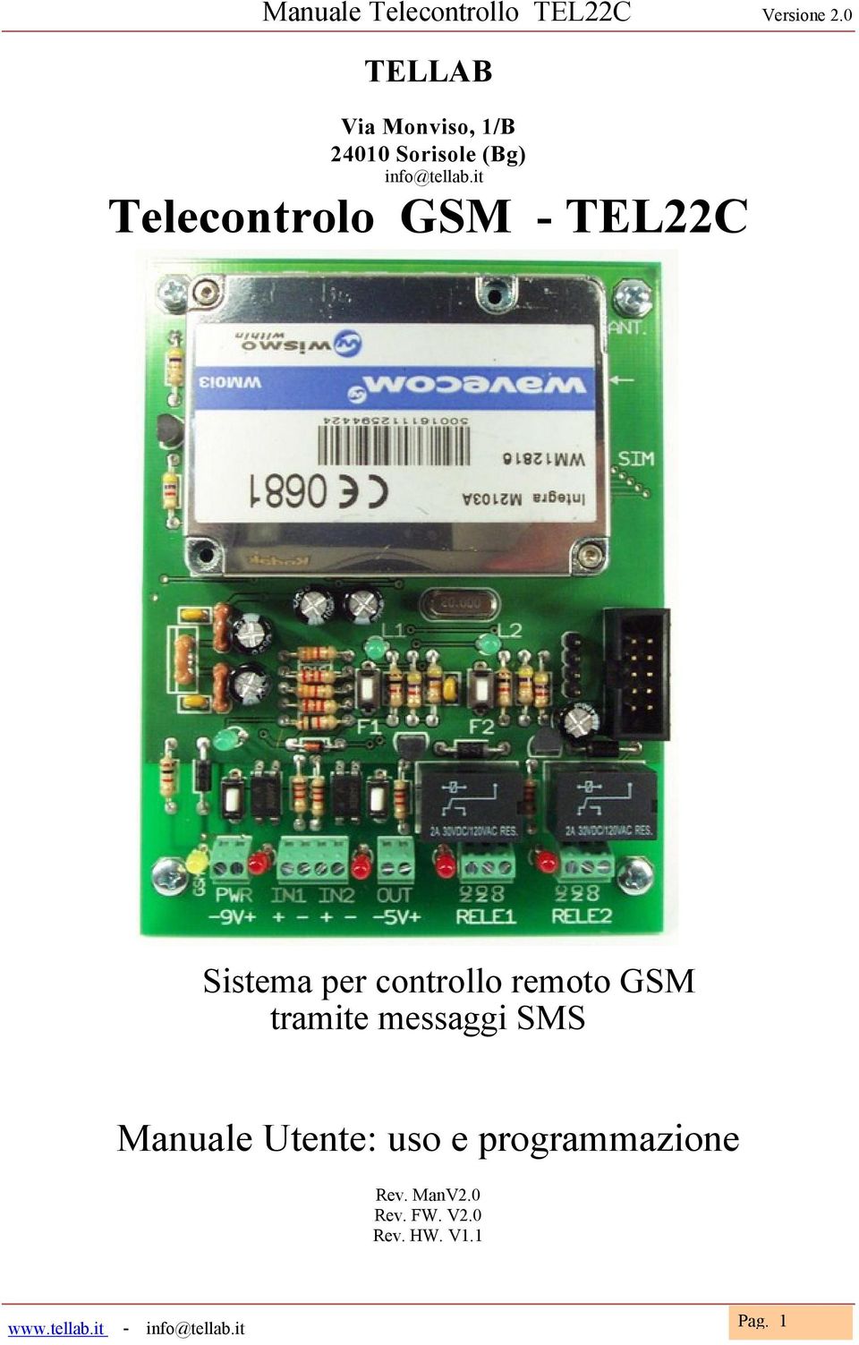 it Telecontrolo GSM - Sistema per controllo remoto