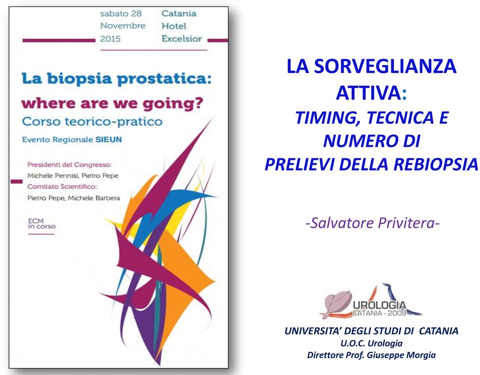 -Salvatore Privitera- UNIVERSITA DEGLI STUDI