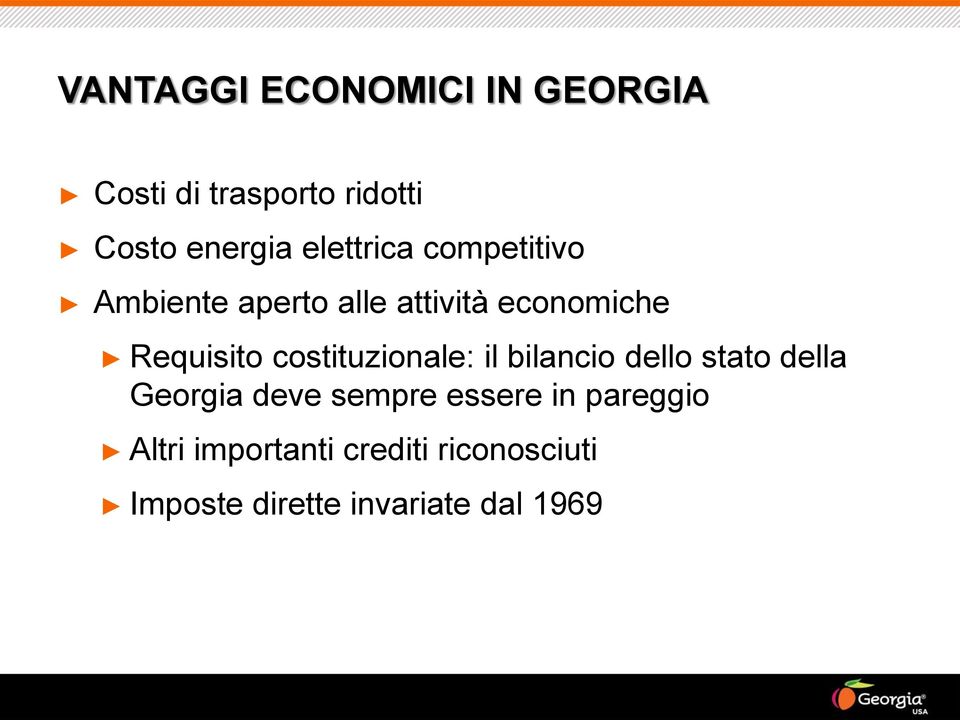 costituzionale: il bilancio dello stato della Georgia deve sempre essere in