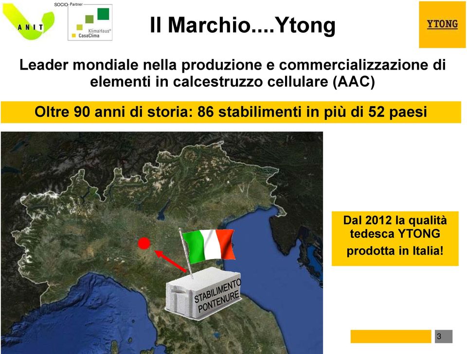 commercializzazione di elementi in calcestruzzo cellulare