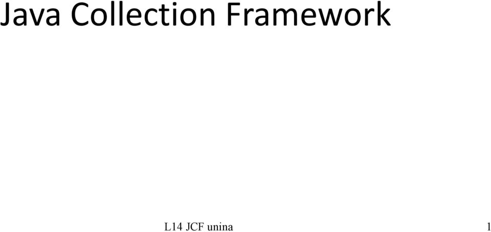 Framework