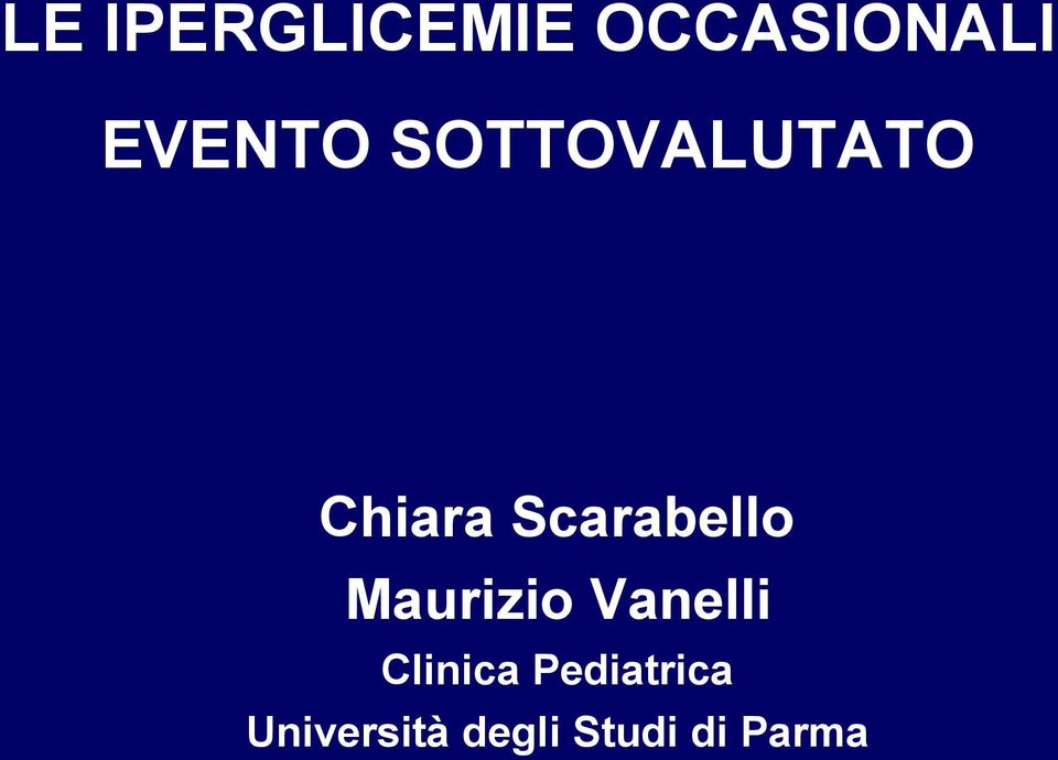 Scarabello Maurizio Vanelli
