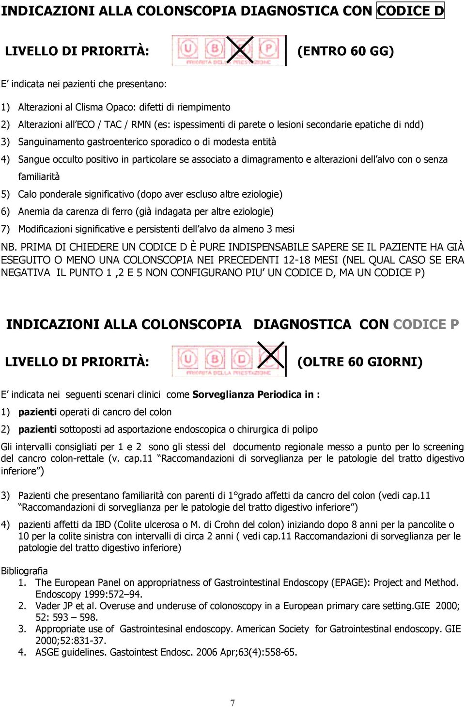 associato a dimagramento e alterazioni dell alvo con o senza familiarità 5) Calo ponderale significativo (dopo aver escluso altre eziologie) 6) Anemia da carenza di ferro (già indagata per altre