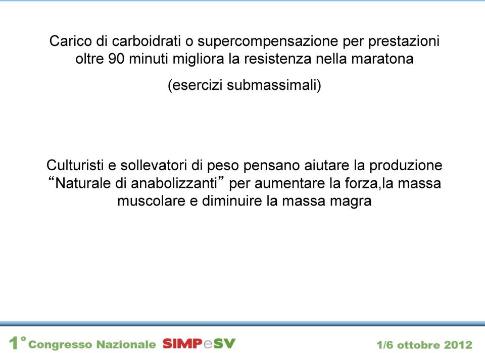 Culturisti e sollevatori di peso pensano aiutare la produzione Naturale