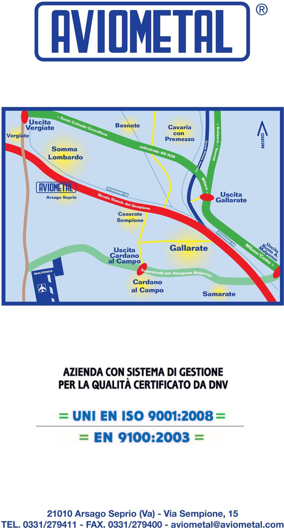 Campo Superstrada aeroporto Malpensa Gallarate Busto A.