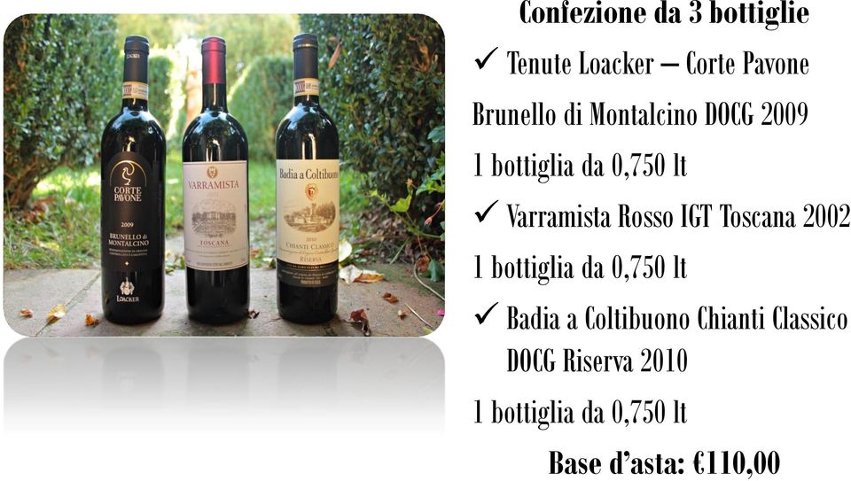 Toscana 2002 1 bottiglia da 0,750 lt Badia a Coltibuono Chianti