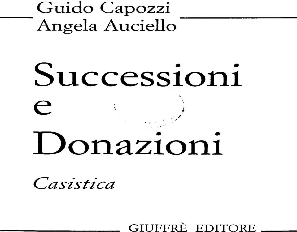 e ^.) Donazioni