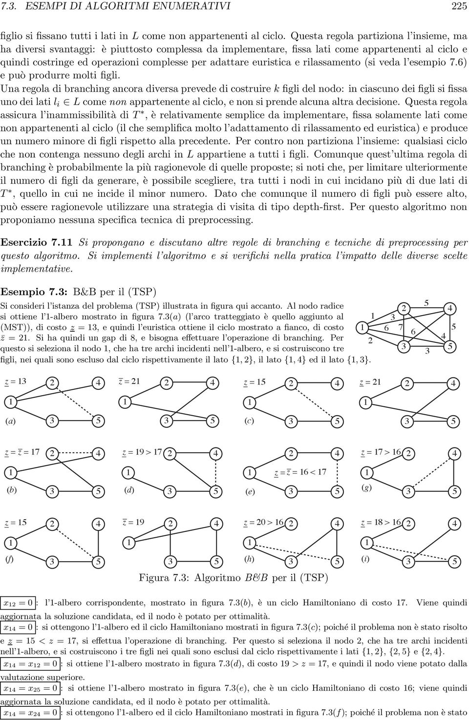 euristica e rilassamento (si veda l esempio 7.6) epuòprodurremoltifigli.