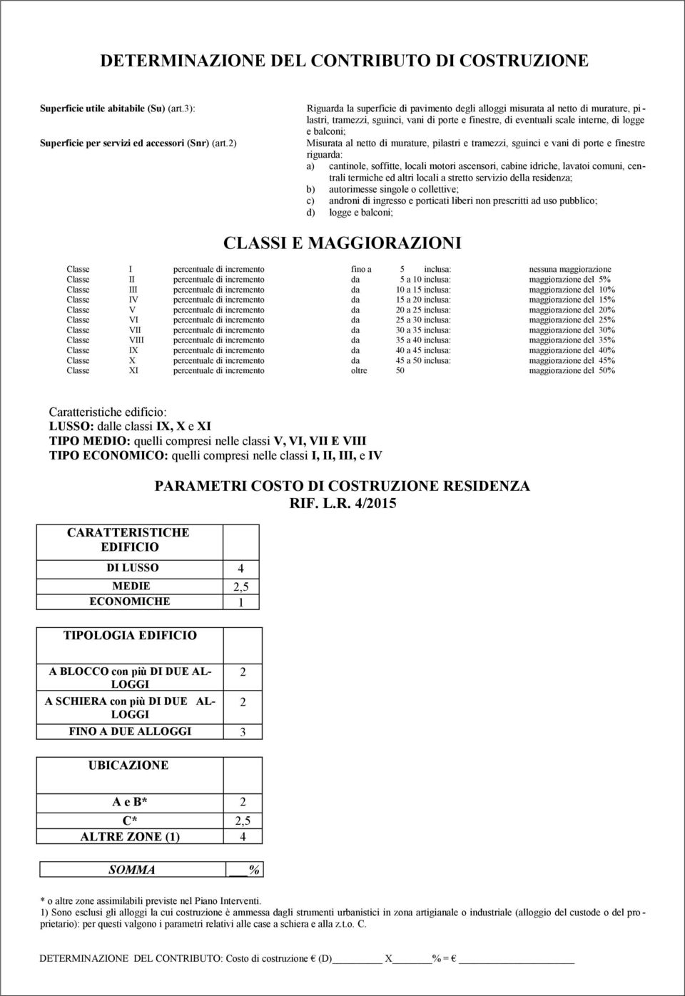 netto di murature, pilastri e tramezzi, sguinci e vani di porte e finestre riguarda: a) cantinole, soffitte, locali motori ascensori, cabine idriche, lavatoi comuni, centrali termiche ed altri locali