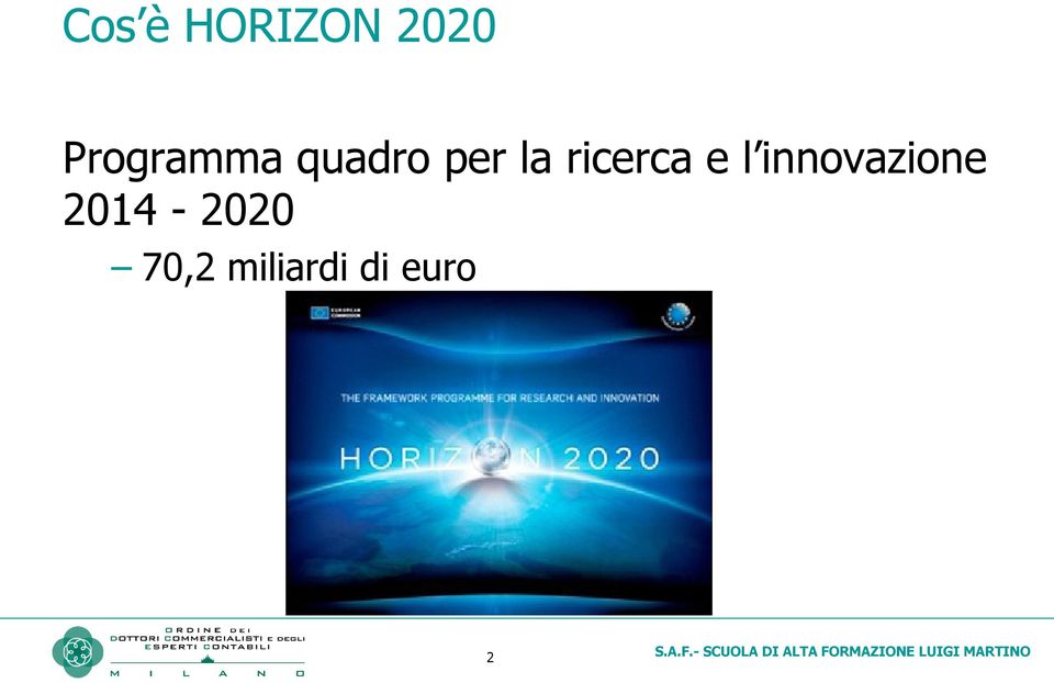 ricerca e l innovazione