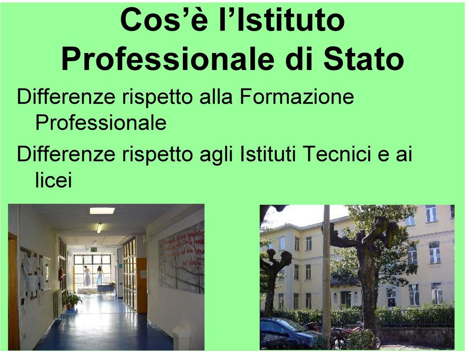 Formazione Professionale Differenze