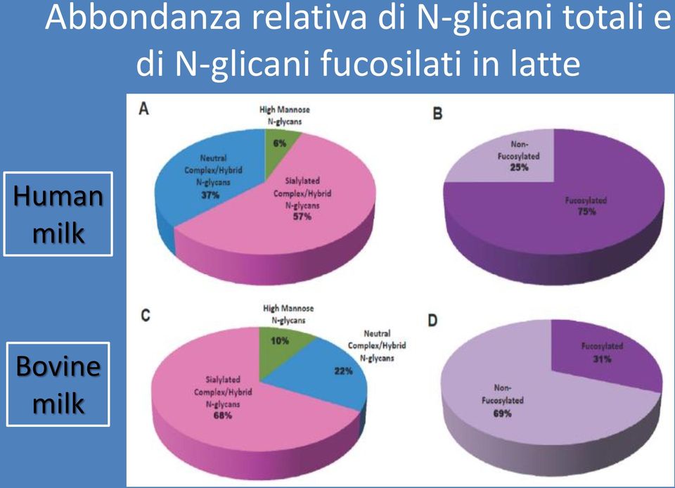 N-glicani fucosilati in