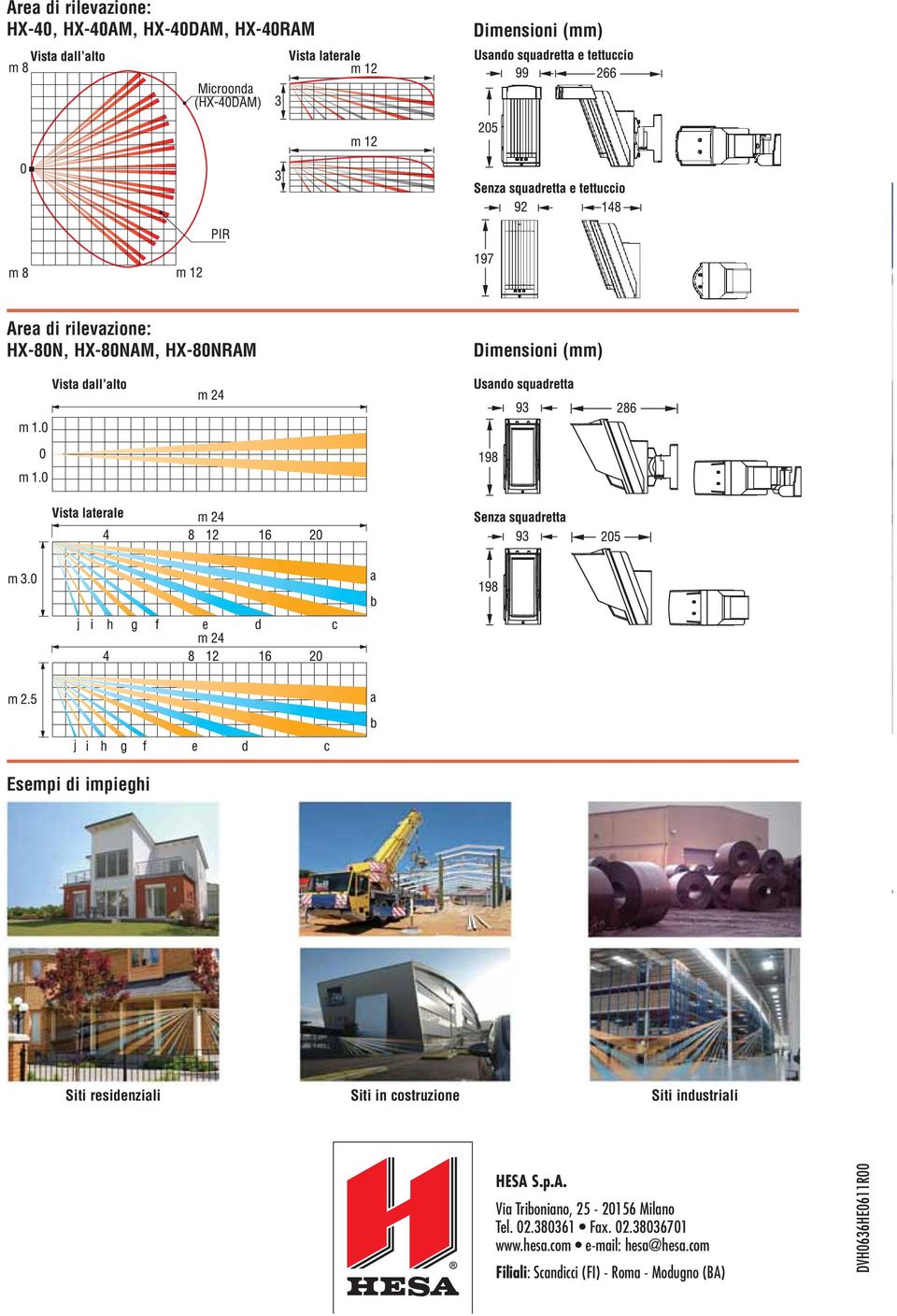 costruzione Siti industriali HESA S.p.A. Via Triboniano, 25-20156 Milano Tel. 02.380361 Fax. 02.38036701 www.