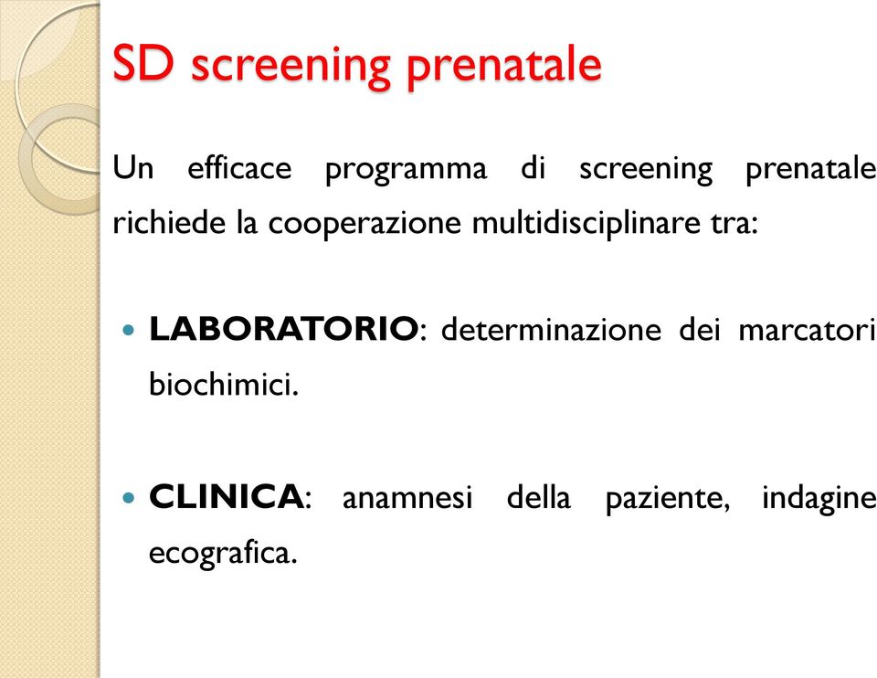 multidisciplinare tra: LABORATORIO: determinazione dei