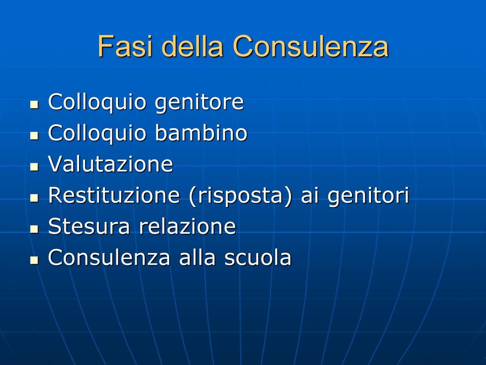 Valutazione Restituzione (risposta)