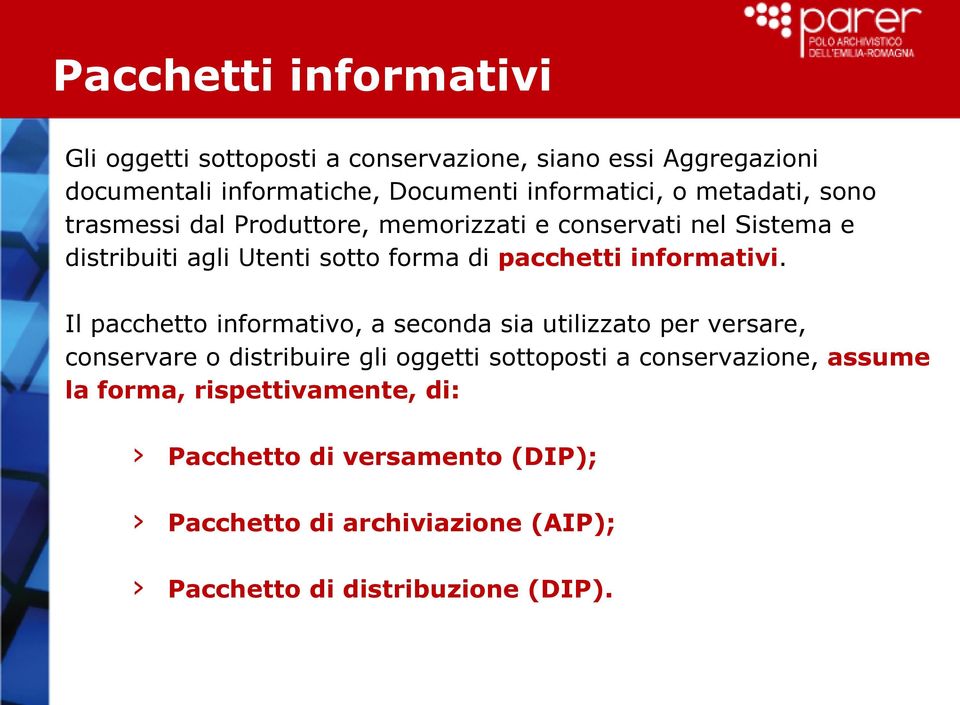 informativi.