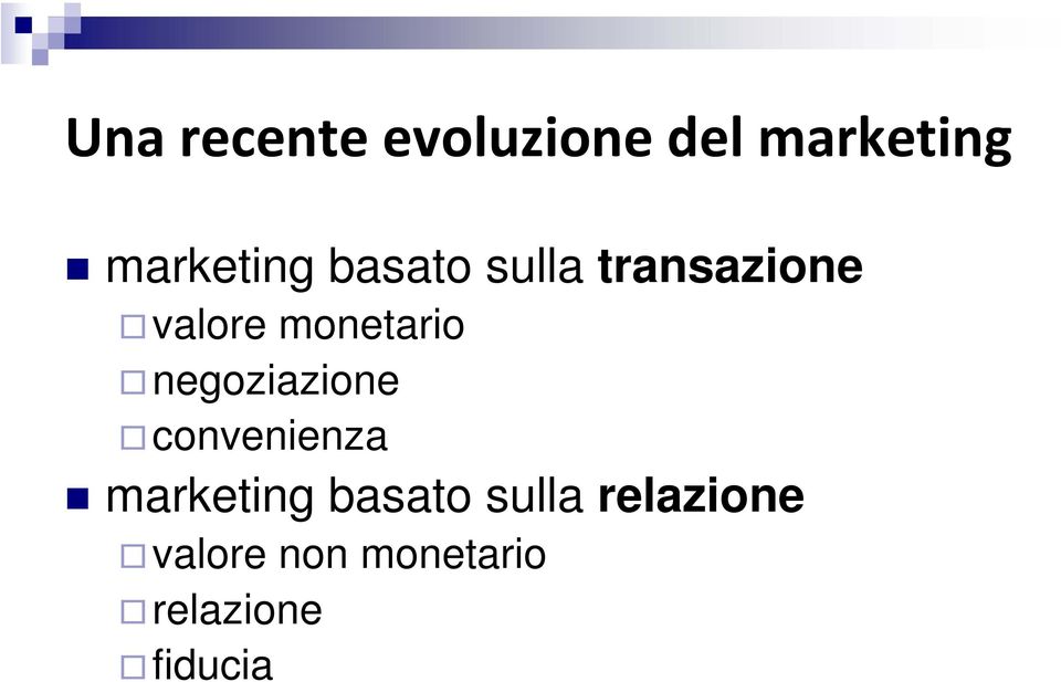 negoziazione convenienza marketing basato