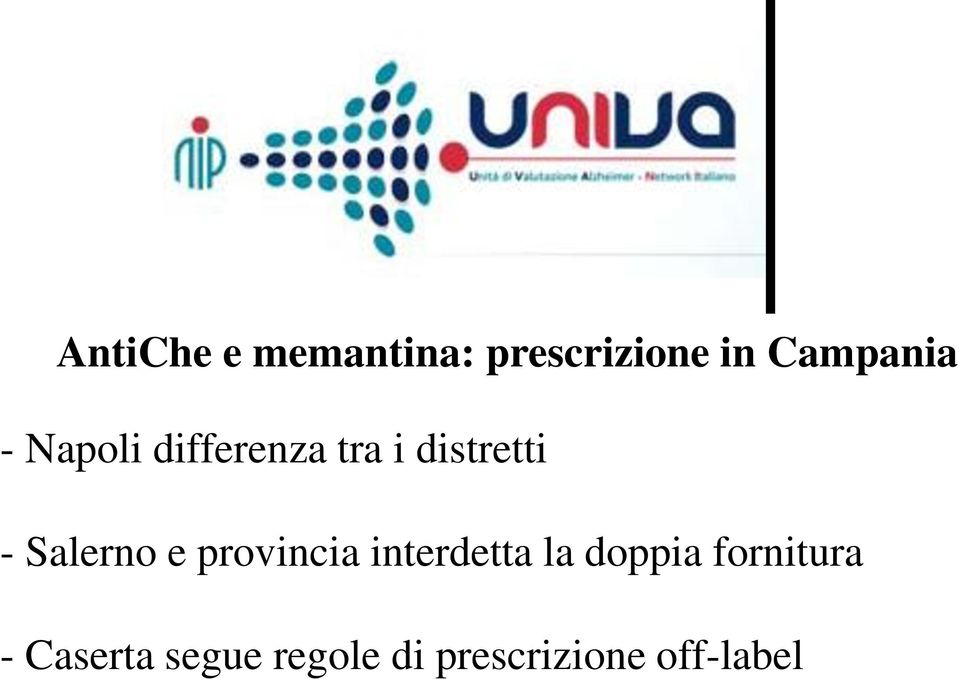 e provincia interdetta la doppia fornitura -