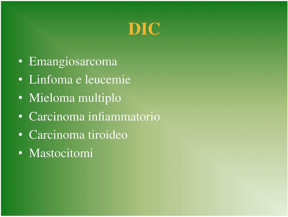Carcinoma infiammatorio