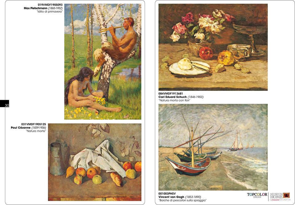 fiori 031VMDF1905125 Paul Cézanne (1839-1906) Natura morta