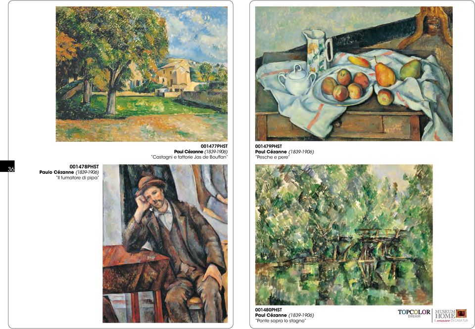 pere 36 001478PHST Paulo Cézanne (1839-1906) Il fumatore di