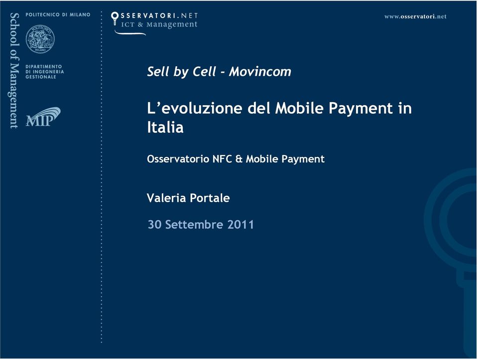 Italia Osservatorio NFC & Mobile