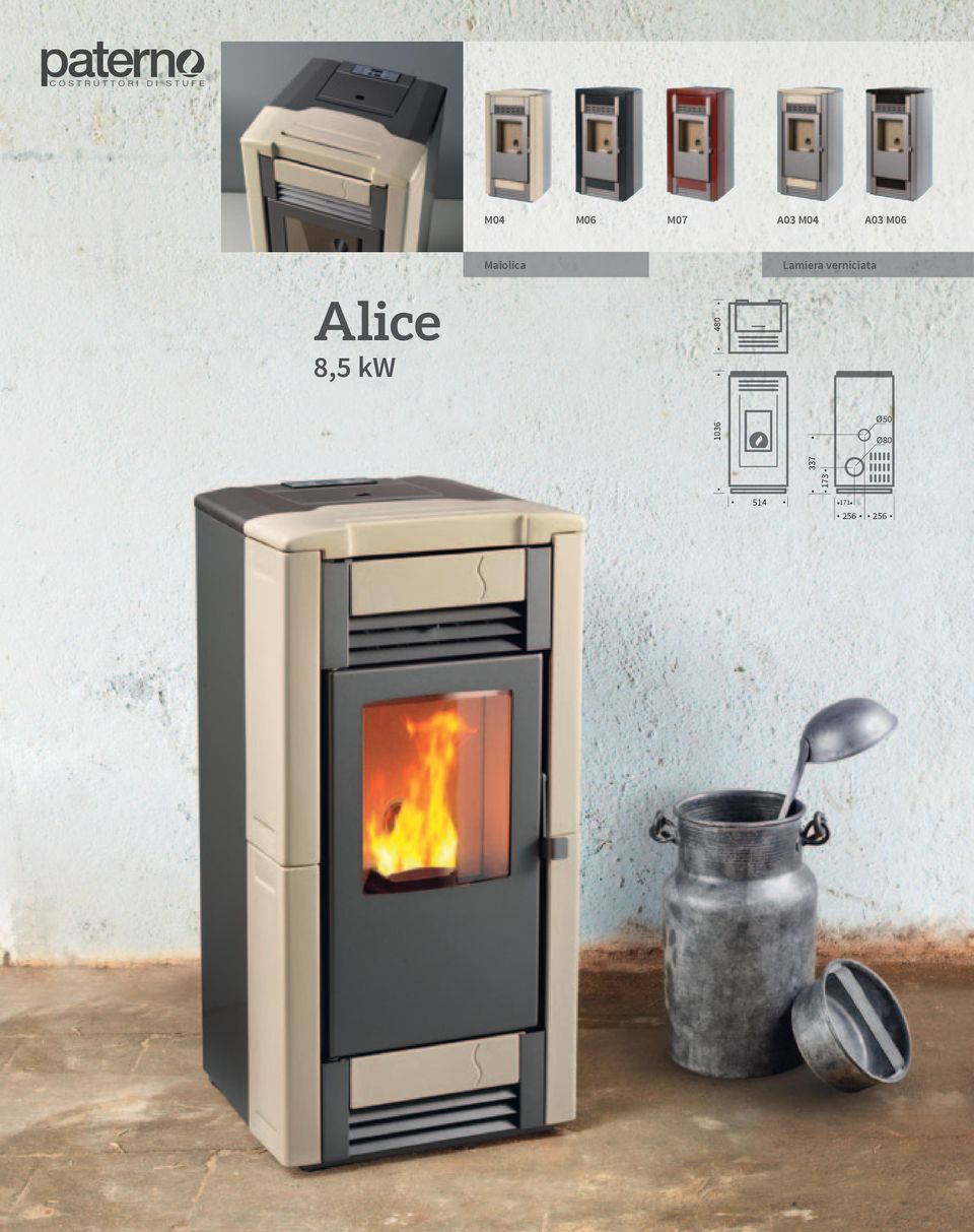 Alice 8,5 kw 480 1036 Ø50