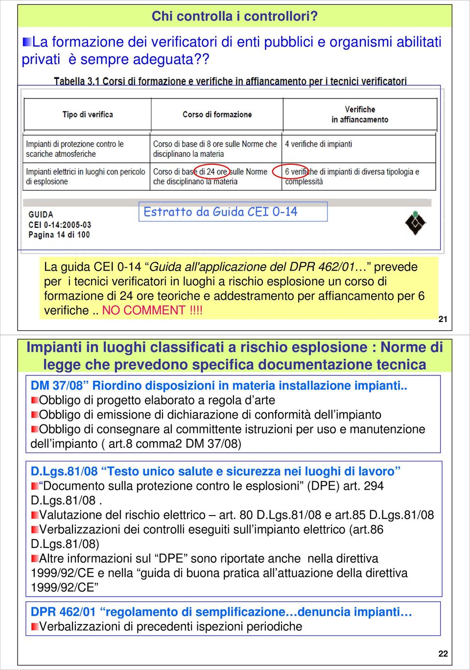 addestramento per affiancamento per 6 verifiche.. NO COMMENT!