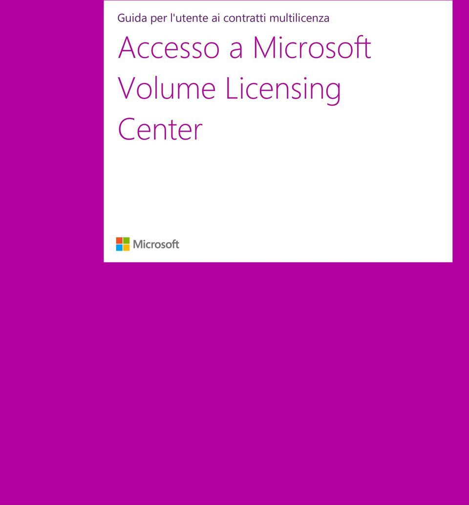 Accesso a Microsoft