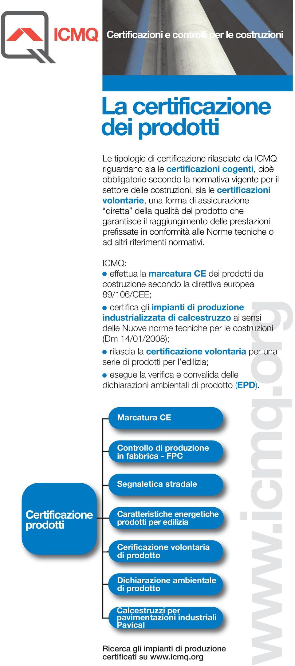 prestazioni prefissate in conformità alle Norme tecniche o ad altri riferimenti normativi.