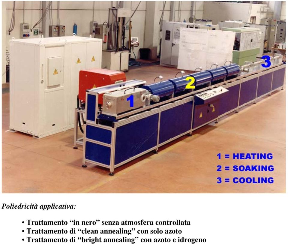 Trattamento di clean annealing con solo