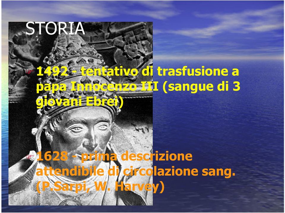 Ebrei) 1628 - prima descrizione