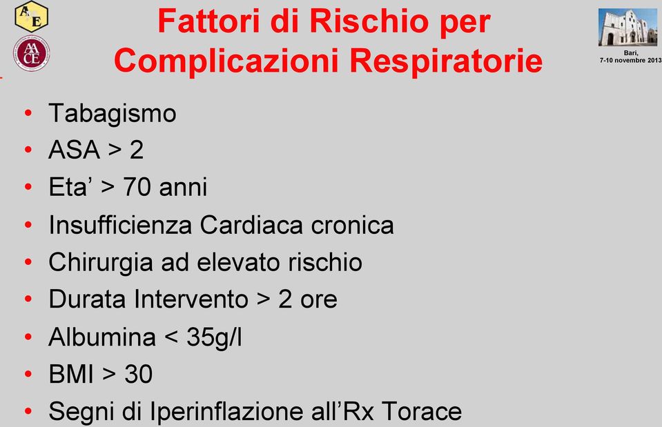 cronica Chirurgia ad elevato rischio Durata Intervento >