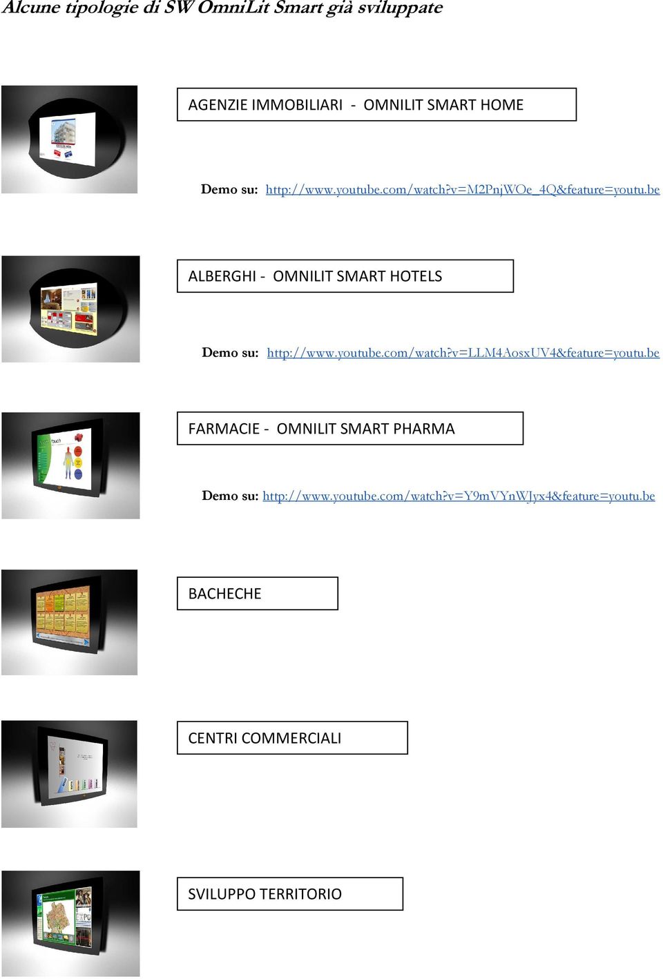 be ALBERGHI - OMNILIT SMART HOTELS Demo su: http://www.youtube.com/watch?v=llm4aosxuv4&feature=youtu.