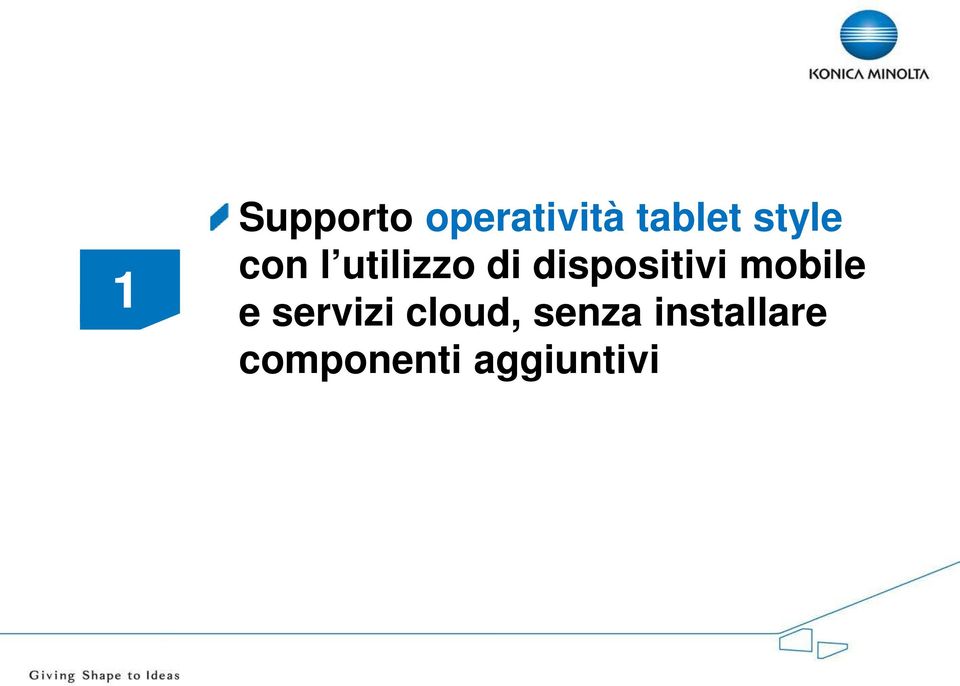 servizi cloud, senza installare