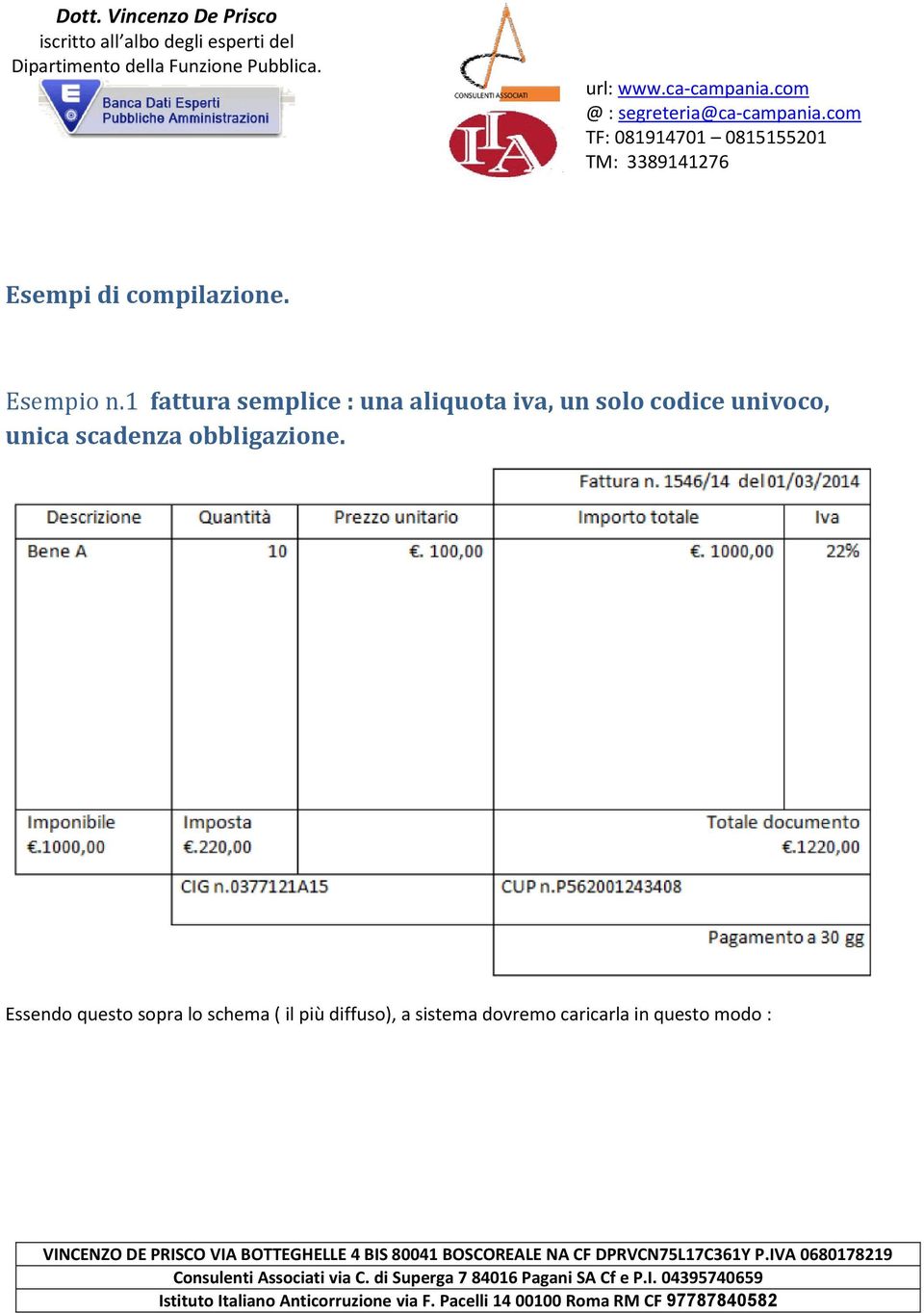 univoco, unica scadenza obbligazione.