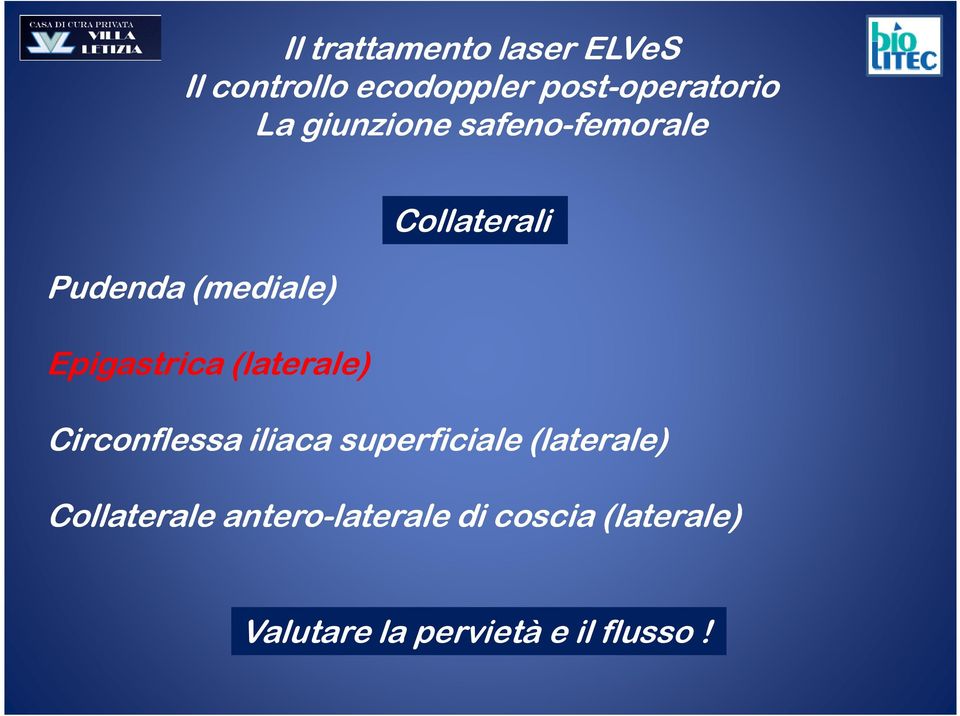 Collaterali Circonflessa iliaca superficiale (laterale)