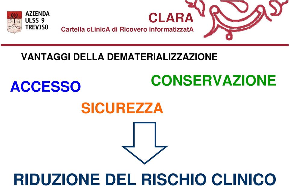 ACCESSO CONSERVAZIONE