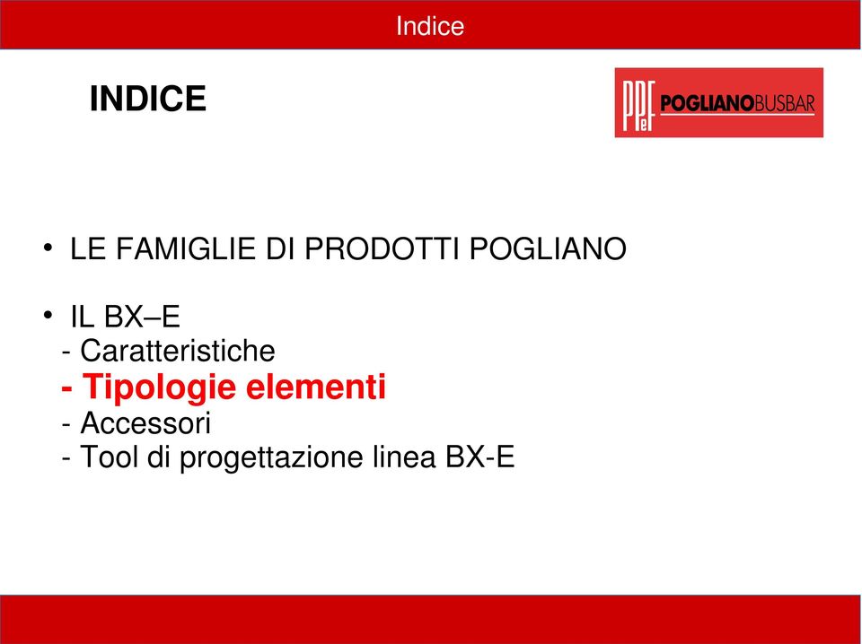 Caratteristiche - Tipologie