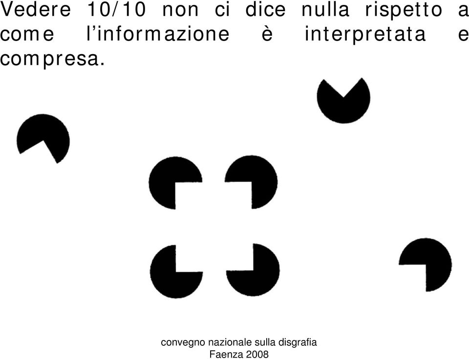 come l informazione è