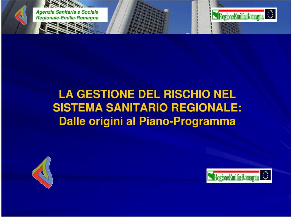 REGIONALE: Dalle origini